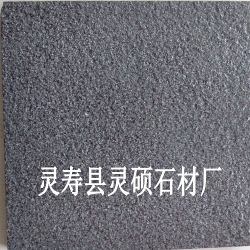 中国黑石材墓碑 中国黑花岗岩磨光板荔枝板火烧板 抛光面水洗面蘑菇石